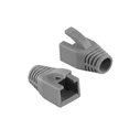 Microconnect Strain Relief Boot for Cat7 cables up to 8.5 mm  Grey  50 pcs (MPN: CONB85)