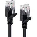 Microconnect U/UTP Cat6 (Gigabit) Slim Ethernet Cable 1.5m Black (V-UTP6015S-SLIM)