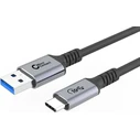 MicroConnect USB 3.2 Cable USB-C male - USB-A 60W PD Black 0.25m (USB3.2AC025)