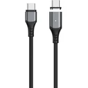 eSTUFF INFINITE Magnetic USB-C Cable 100W - 2 m - Black