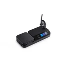 Yealink BH71 Workstation Wireless In‑ear Headset with Bluetooth Charging Stand - Black