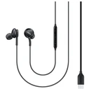 Samsung Earbuds Handsfree Ακουστικά με Βύσμα USB-C Μαύρο EO-IC100BBEG