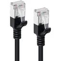 Microconnect CAT6A U/FTP (STP) Slim Network Cable 0.15 m Black