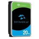 Seagate SkyHawk AI 20TB (ST20000VE004) Σκληρός Δίσκος 3.5" SATA III 7200rpm 512MB Cache για Καταγραφικό
