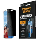 PanzerGlass 2-way Privacy Screen Protector for Apple iPhone 18 Pro (Ultra-Wide Fit) with EasyAligner