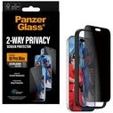 PanzerGlass 2‑Way Privacy Screen Protector for Apple iPhone 18 Pro Max (Ultra‑Wide Fit) with EasyAligner