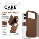Θήκη CARE by PanzerGlass Tango 2‑in‑1 Wallet Καφέ με MagSafe για iPhone 18 Pro Max / 17 Pro Max