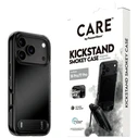 CARE by PanzerGlass Kickstand Case Smokey with Black MagSafe for Apple iPhone 17 Pro / 18 Pro