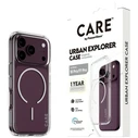 CARE by PanzerGlass Urban Explorer Case Transparent with White MagSafe for Apple iPhone 18 Pro / 17 Pro