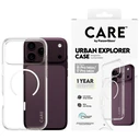 CARE by PanzerGlass Urban Explorer Transparent Case with White MagSafe — for Apple iPhone 17 Pro Max / 18 Pro Max