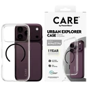 CARE by PanzerGlass Urban Explorer Case Transparent with Black MagSafe for iPhone 17 Pro / iPhone 18 Pro