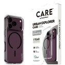 CARE by PanzerGlass Urban Explorer Case Transparent with Black MagSafe for iPhone 17 Pro / iPhone 18 Pro