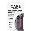 CARE by PanzerGlass Urban Explorer Case Transparent with Black MagSafe for iPhone 17 Pro / iPhone 18 Pro