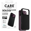 CARE by PanzerGlass Solo Vegan Leather Case Black with MagSafe for iPhone 17 Pro Max