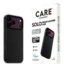 CARE by PanzerGlass Solo Vegan Leather Case Black with MagSafe for iPhone 17 Pro Max