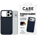 CARE by PanzerGlass Fusion Fabric Case Blue with MagSafe for Apple iPhone 17 Pro Max