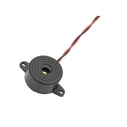 Buzzer 12V με συνεχή τόνο FY248 μαύρο