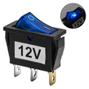 Default Brand On Off Switch with Blue LED 20A 12V Blue