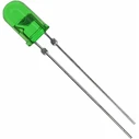 LED 3mm Green DM PRO