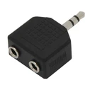 Default Splitter 3.5mm - 2x 3.5mm Stereo M/F