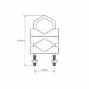 DM PROELECTRONICS Δαγκάνες Διπλές