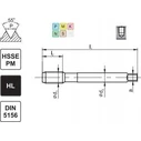 Fanar Κόπτης σπειρώματος G 1/8 DIN-5156C R45 HSSE-PM HL Mastertap
