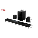 TCL Q85H PRO Soundbar 7.1.4 with Wireless Subwoofer