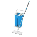 Esperanza Perfect Clean Παρκετέζα 2τμχ EHS004 - Σφουγγαρίστρα παρκέ με μικροΐνες, Μπλε/Λευκό