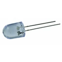 LED Λάμπα 10mm 12V Λευκό LED1050