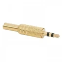 Default Brand 3.5mm Stereo Male Gold Jack Plug
