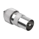 TV Antenna Connector Cabletech Male Metal