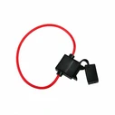 Automotive Fuse Holder 20mm 2.5mm DM-0131-2