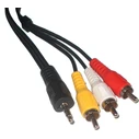 Audio Video Cables DME Cable Jack 3.5mm to 3xRCA 1.5m