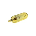DM Αντάπτορας 3.5mm - 6.35mm M F Stereo Επιχρυσωμένος