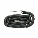 Telephone Cable DM PROELECTRONICS Handset Cable 4P4C Spiral Black 4.2m