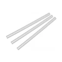 Ράβδοι Σιλικόνης Λευκές Διάφανες 11mm 30cm DM 6031