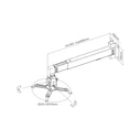 Projector Wall Mount Cabletech DM 0148 1