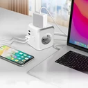 Tiross Power Strip with USB-A and 1.5m Cable (M403)