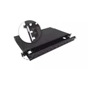 A-LAN Patch Panel for Rack 1U 19-inch, 12x SC, Black (MPN: FOP-1U-12SCS-C-P, SKU: SZAAANPAN0026)
