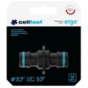 Cellfast 53-200 Ρακόρ βρύσης 13 mm – Διπλός σύνδεσμος ERGO (1/2" ή 3/4")