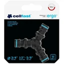 Cellfast ERGO Hose Adapter / Splitter 3/4" to 1/2" (53-205) - 13 mm