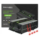 Qoltec Inverter Αυτοκινήτου Καθαρού Ημιτόνου 4000W για 12V DC