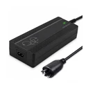 Qoltec Fast Charger for Electric Bicycles & Scooters 36V / 42V 4A (Bosch Plug) with Power Cable