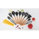Kitchen brush Teesa silicone and wood