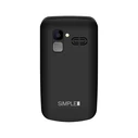 Kruger & Matz Simple 929 Dual SIM Κινητό με Μεγάλα Κουμπιά Μαύρο