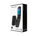 Kruger & Matz Simple 929 Dual SIM Κινητό με Μεγάλα Κουμπιά Μαύρο