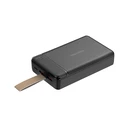 Kruger&Matz Power Bank 30000mAh 22.5W με 2x USB-A και 1x USB-C PD QC 3.0
