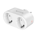 Kruger&Matz Smart WiFi Power Strip 2 Outlets Connect P5 White Tuya