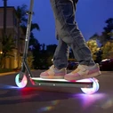 Rebel FUN WHEELS LIGHT Electric Children's Scooter with LED Lights - Blue (Model ZAB0034)