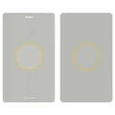 Rebel Active Yoga / Fitness Mat, 190 x 115 cm, 2 cm thick, NBR, Gray (RBA-3156-GY)